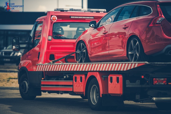 When to choose flatbed transport for non-running car in London
